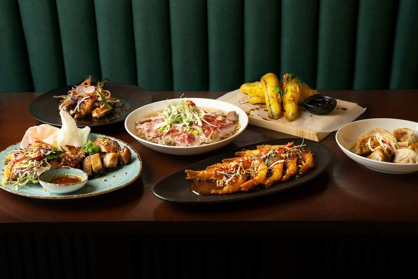 A spread of food from Hanoi Haven, one of the North Shore's best restaurants.